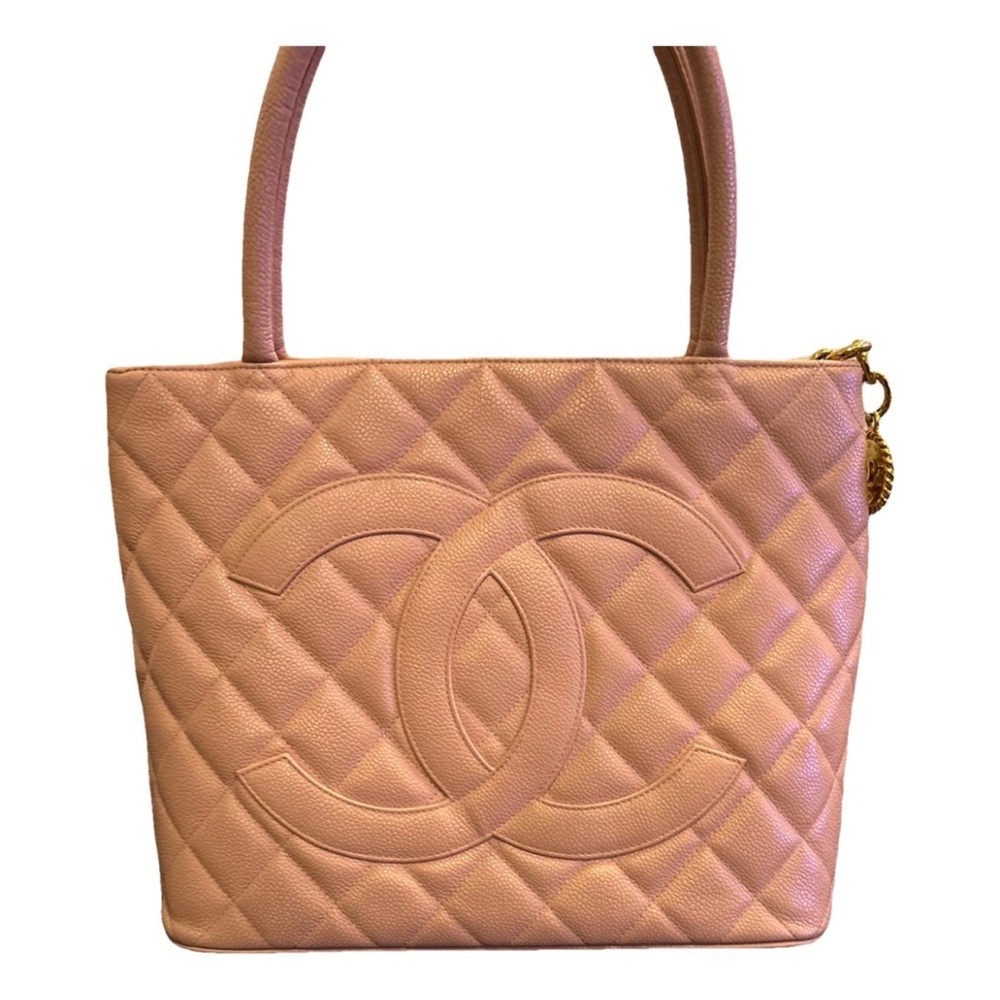 Chanel Light Pink Quilted Tote